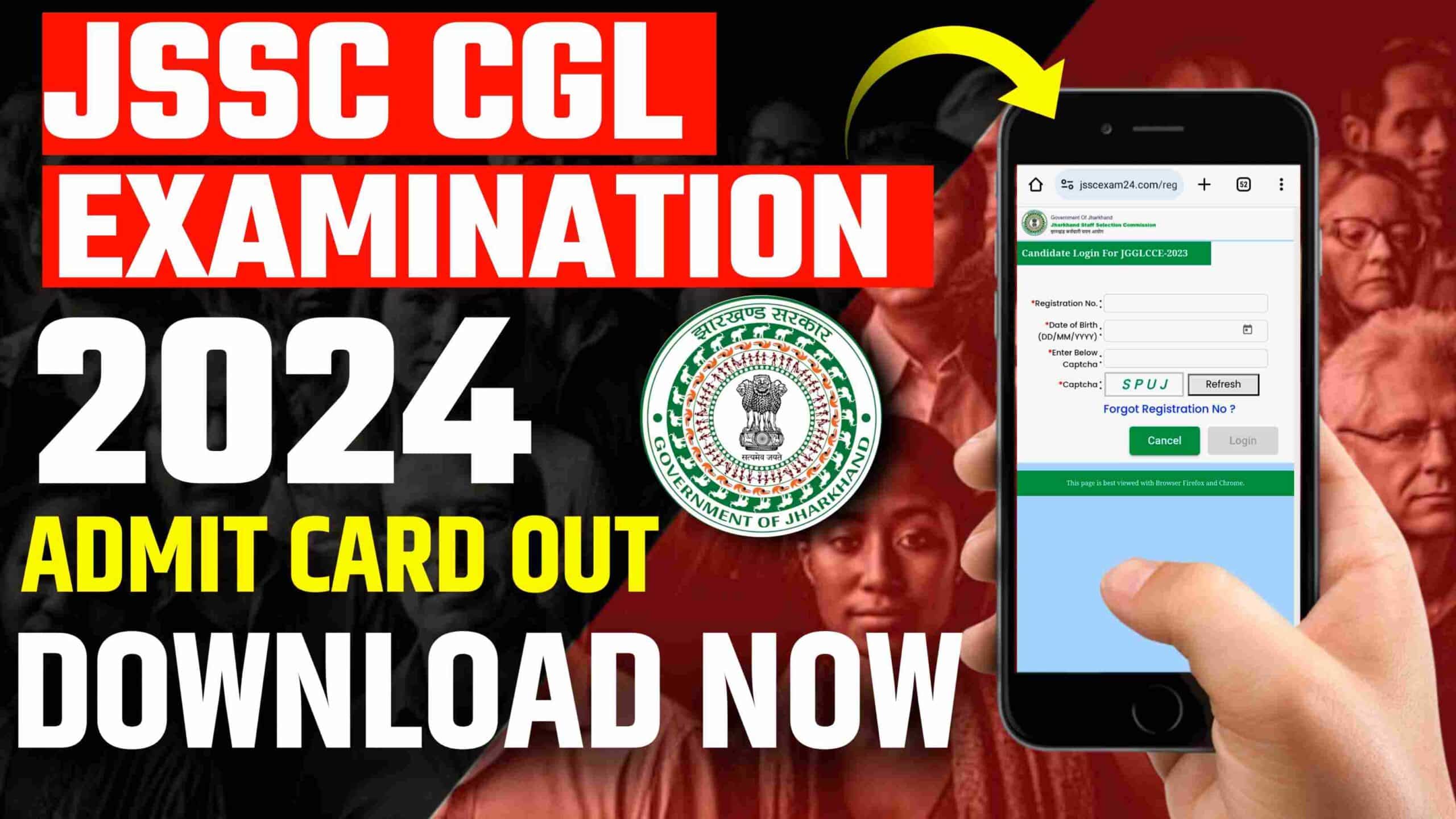 JSSC CGL Admit Card 2024